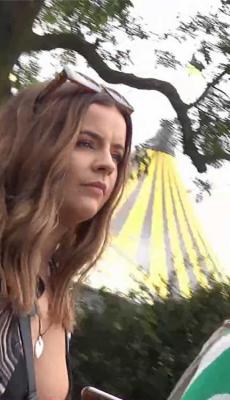 跟拍透明衣服丁字裤丰臀金发少妇[MP4/1.14G]